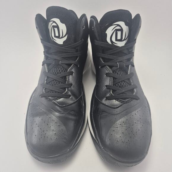 ADIDAS D Rose 773 III Black Basketball Shoes Mens Size 6.5 - Picture 3 of 12
